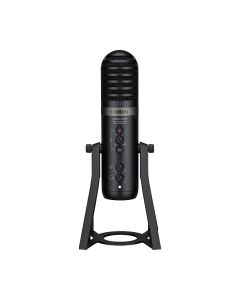 AG01 Streaming Loopback Audio USB Microphone - Black - Front