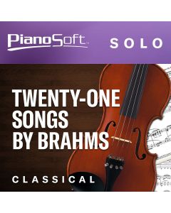 Twenty-One Songs by Brahms