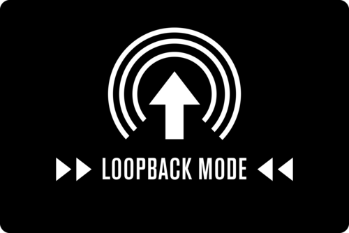 Loopback mode logo.