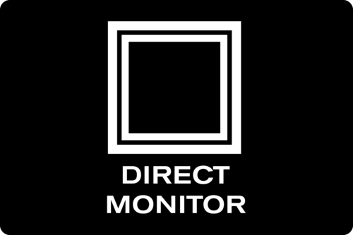 Direct monitor logo.
