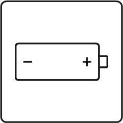 Icon of battery