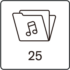 Icon of 25 Songs