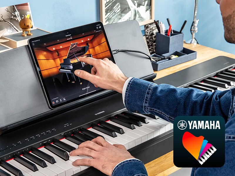 Pack Yamaha P225B - Piano numérique compact - touché lourd + Stand