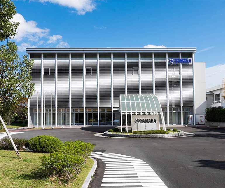 Image of the Yamaha Kakegawa factory.